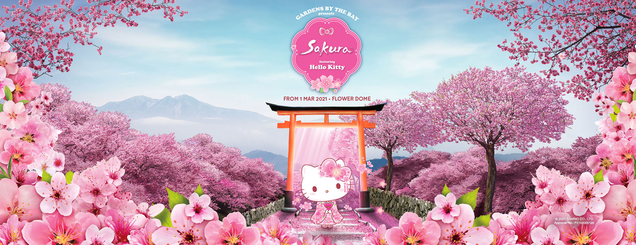 Hello Kitty x Sakura Floral Display | DONSTRAVELS